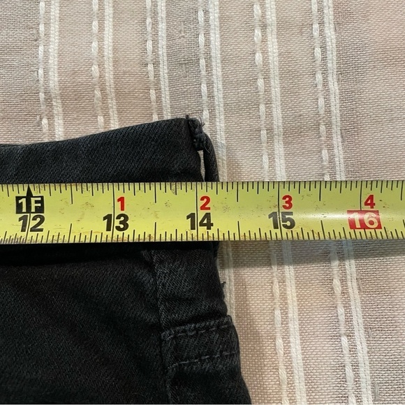 MOTHER High Waist Looker Jeans in A Model Spy Black 28 - Picture 8 of 11